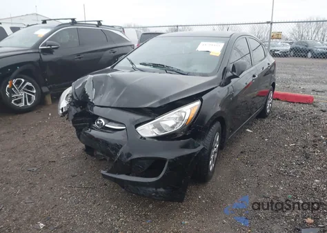2017 Hyundai Accent Se из США, поврежденный, VIN KMHCT4AEXHU339452